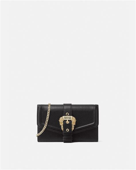 versace e1vqbbz675473899|Couture1 Shoulder Bag Black,Print .